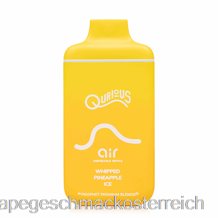 Qurious Air 6000 Einweg-Dampfgeschmack Mit Geschlagenem Ananas-Eis